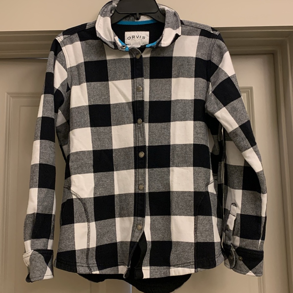 Orvis Black and White Checkered jacket